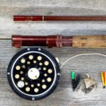 fly rod and flies